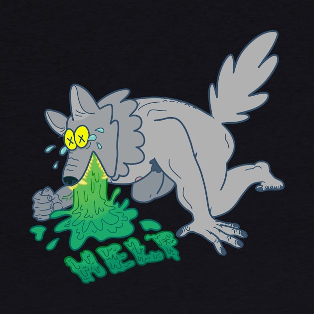 Puke Wolf by marcubey